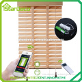 ZM050 motorized curtain track for outdoor folding bamboo blinds
